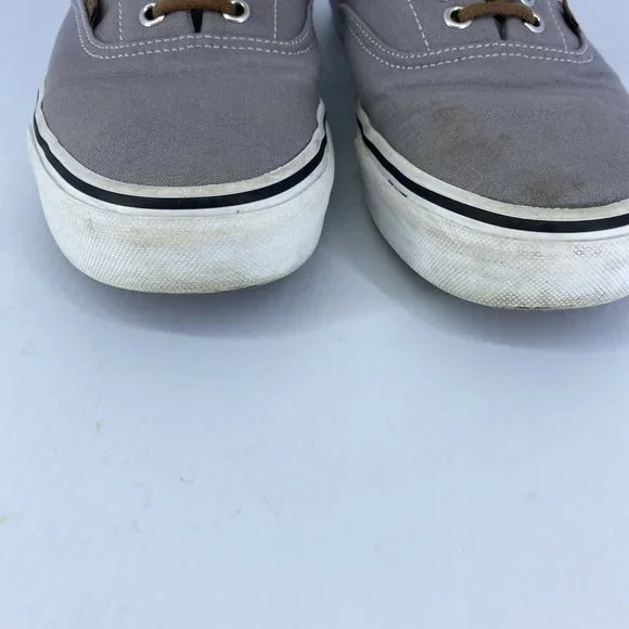 Vans ERA 59 Frost Gray White Leather Samurai Warrior Men Casual Shoes SZ 9.5 - Picture 3 of 8